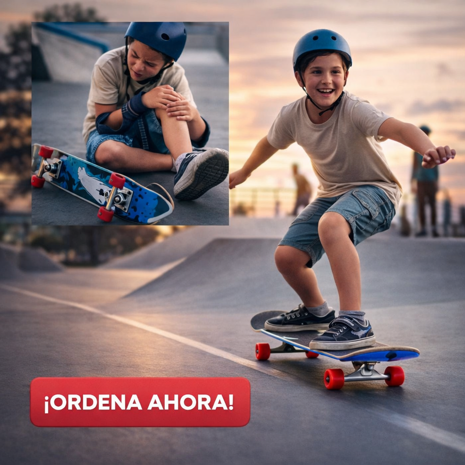 Nueva Patineta estable: aprende sin miedo.