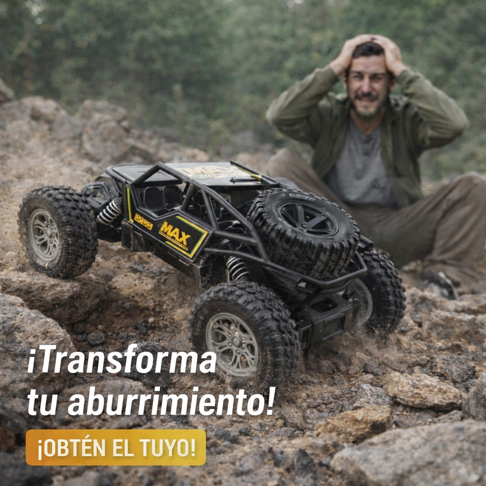 Nuevo Rock Crawler: trepa y avanza sin límites.