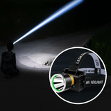 Nueva Linterna Frontal LED de Cabeza Recargable y Ultra Potente