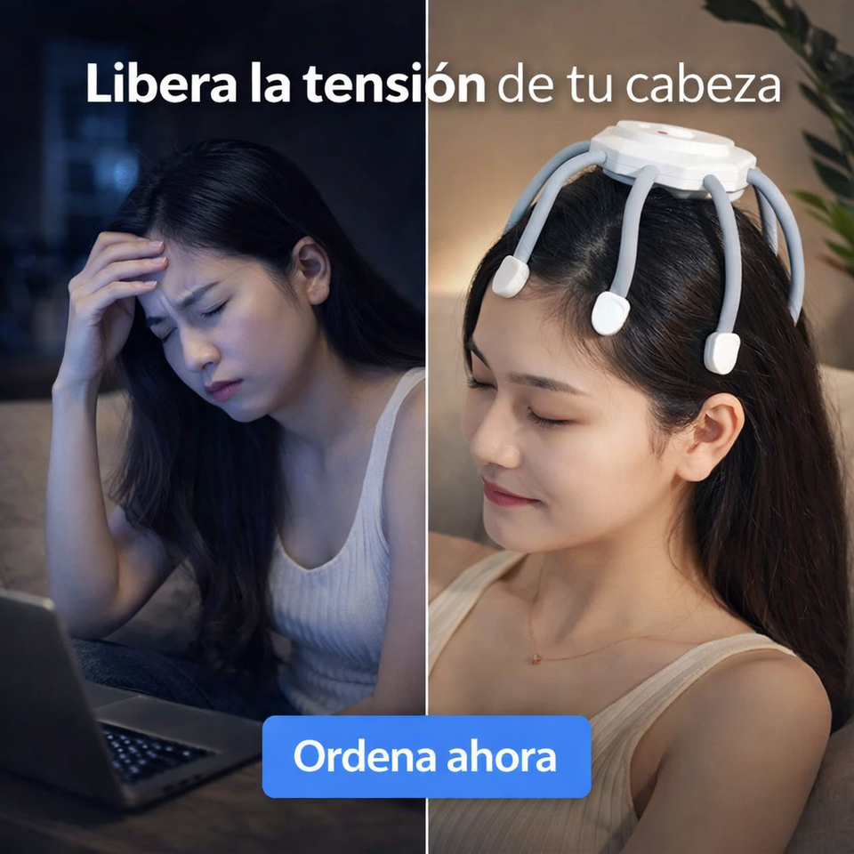 Nuevo Masajeador de Cabeza Eléctrico