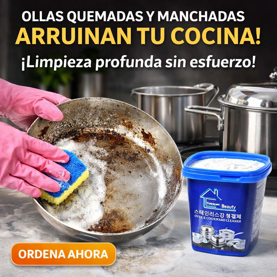 Crema Limpiadora de Acero de 500 gramos
