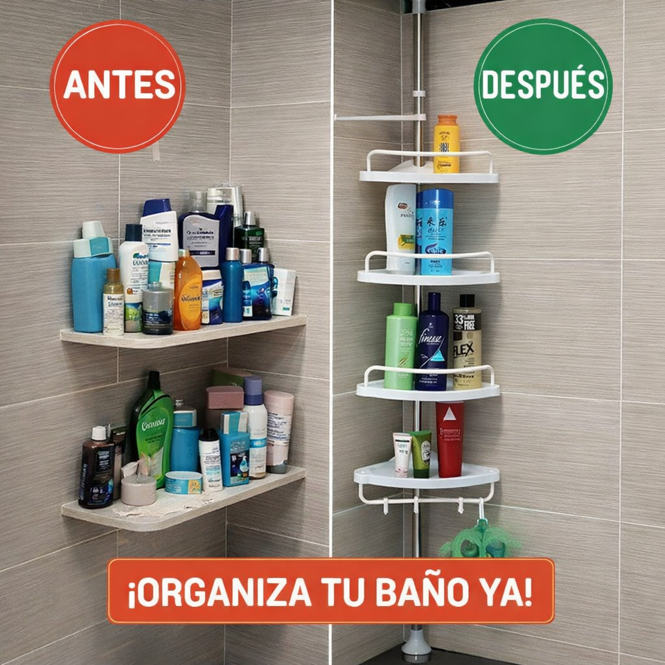 Organizador Telescópico para Baño
