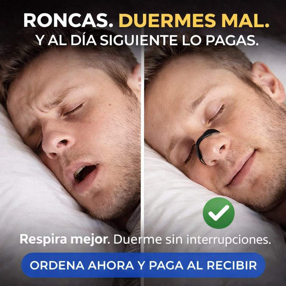 Nuevas Tiras Nasales Antirronquidos (Banda Magnética)