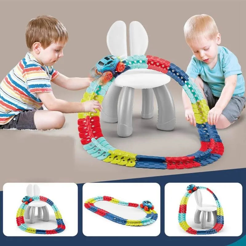 Nueva Pista de 56 PCS Flexible