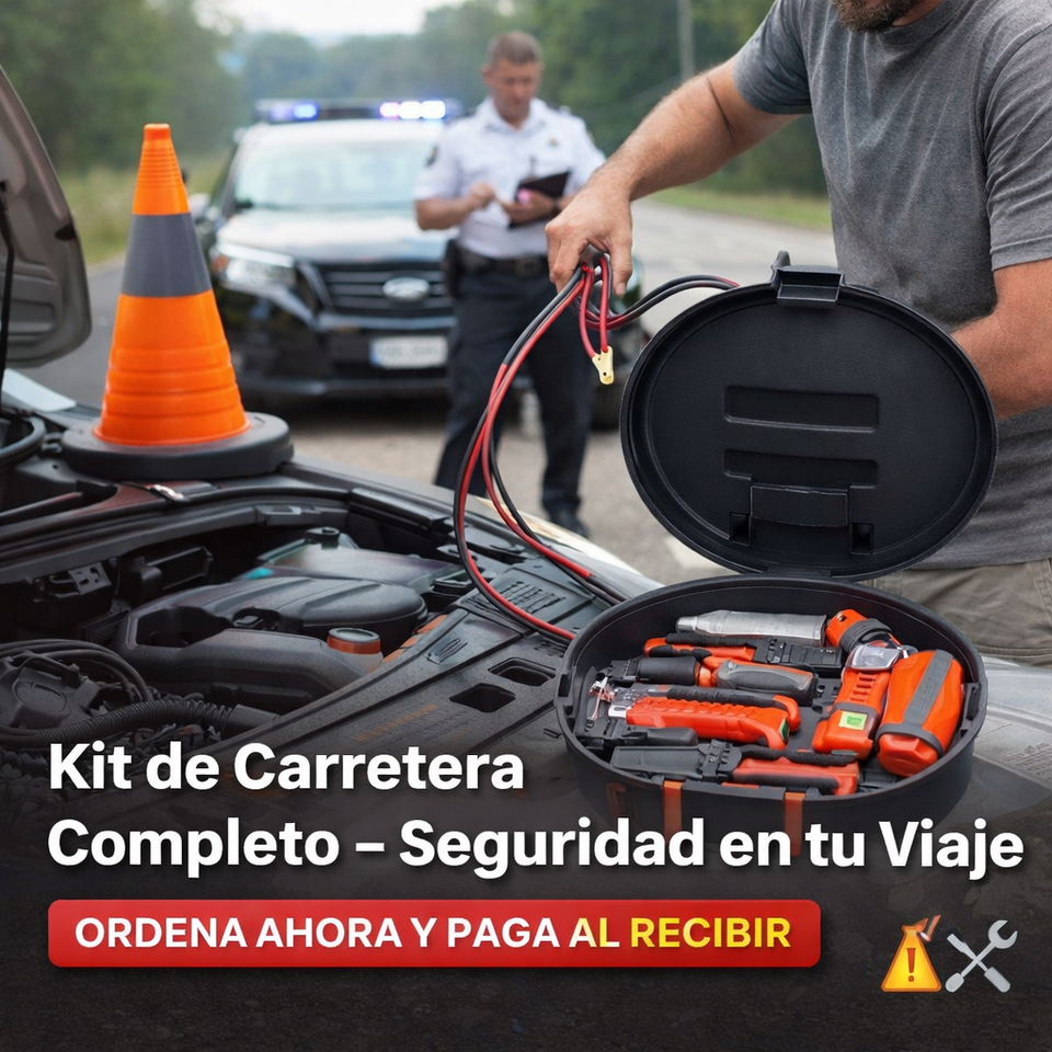Nuevo Kit de Carretera Completo – Seguridad en tu Viaje
