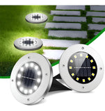 Nuevo SET DE 4 LUCES SOLARES PARA JARDÍN