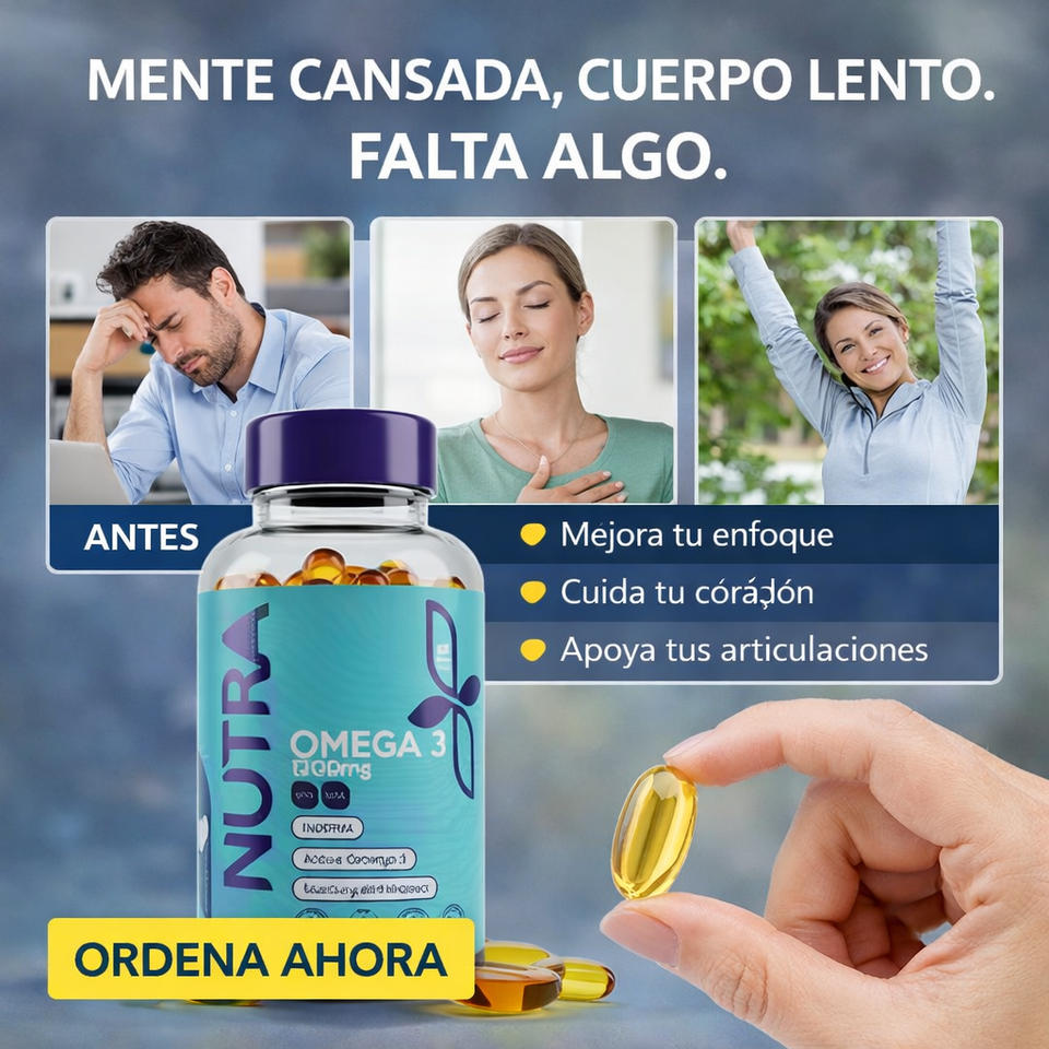 Nuevo Nutra Omega 3