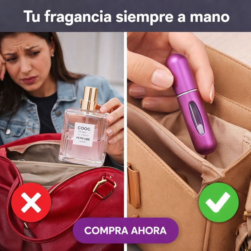 Nuevo Mini Atomizadores de Perfume – Tu fragancia siempre contigo
