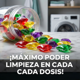 Nuevas CÁPSULAS CONCENTRADAS PARA LAVAR ROPA