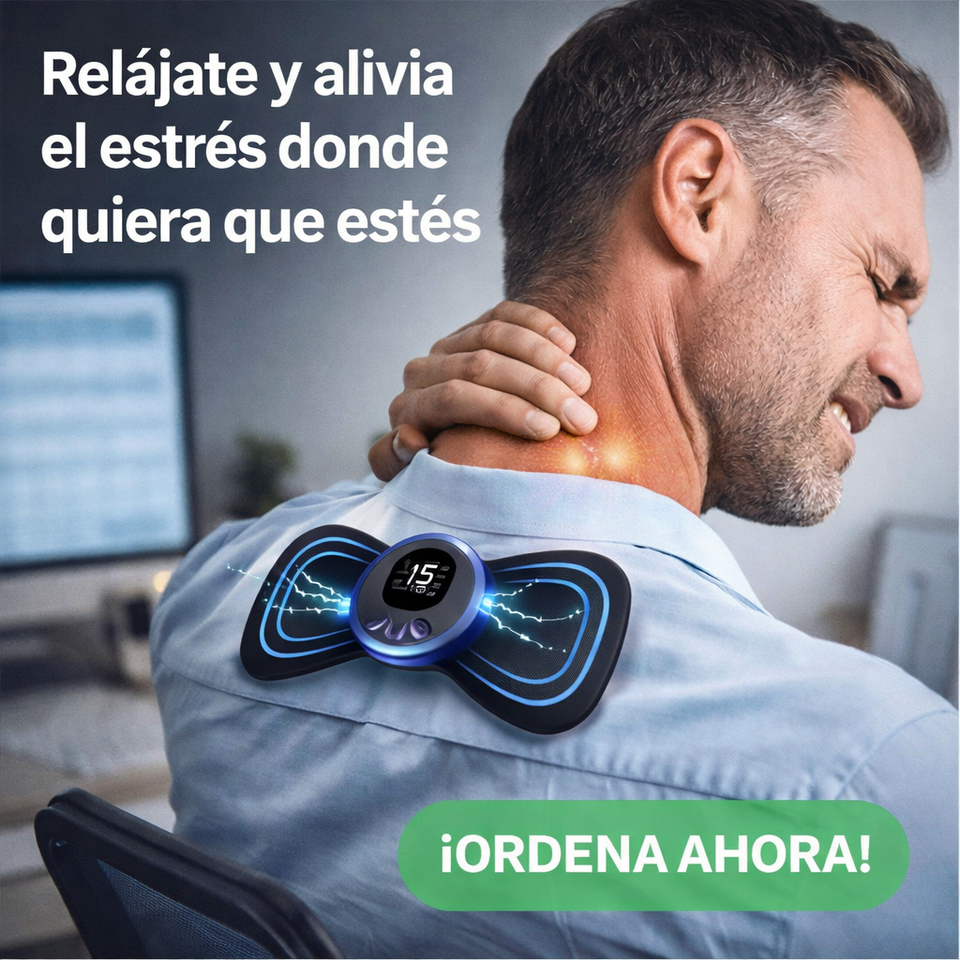 Nuevo Mini Masajeador Portátil – Alivio al Instante