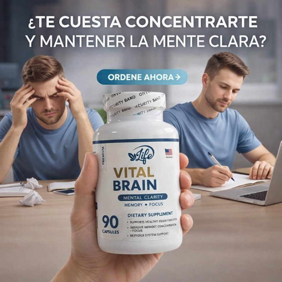 Nuevo Vital Brain – Claridad Mental y Enfoque Total