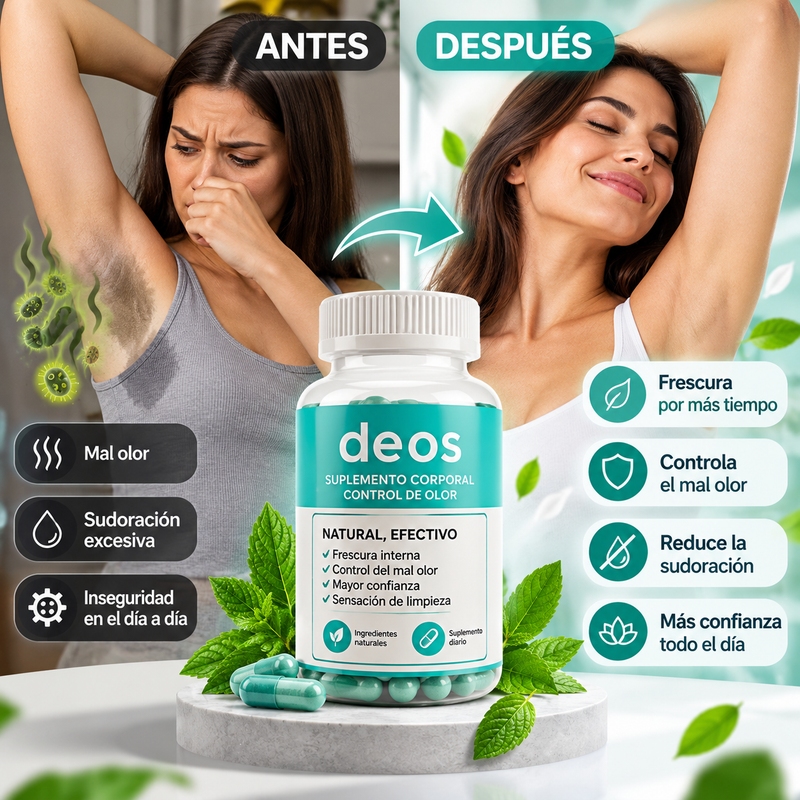 Nuevo Deos Cápsulas De Clorofila Para el Dolor