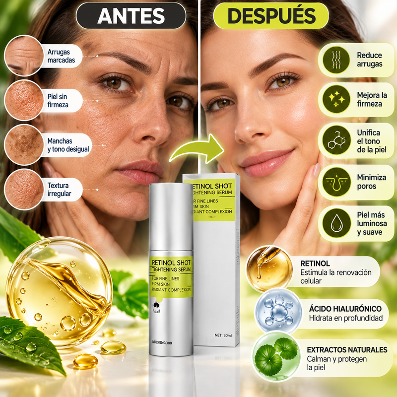 Nuevo Crema Contorno de Ojos Retinal Antinflamación