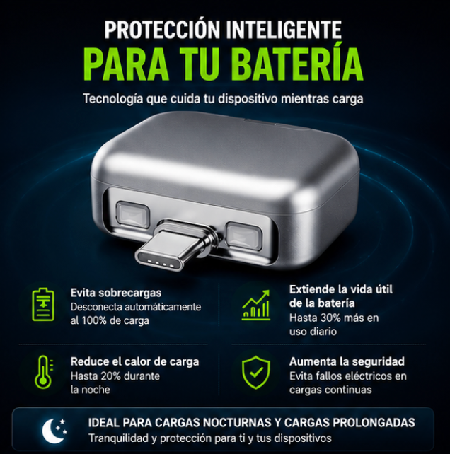 Nuevo Protector inteligente para carga segura