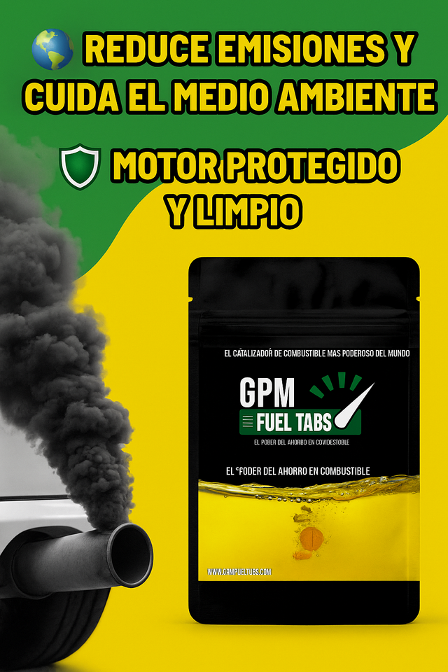 💚 GPM FUEL TABS – Ahorra Combustible Desde el Primer Tanque