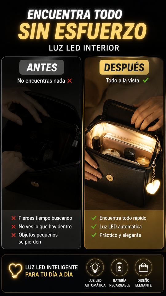 Nueva Luz Colgante Llavero Corazón LED
