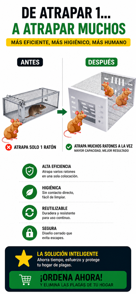 Nueva Trampa para Multiples Ratones