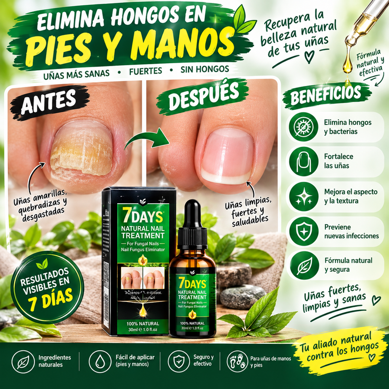 Nuevo Suero Tratamiento Uñas de Jengibre