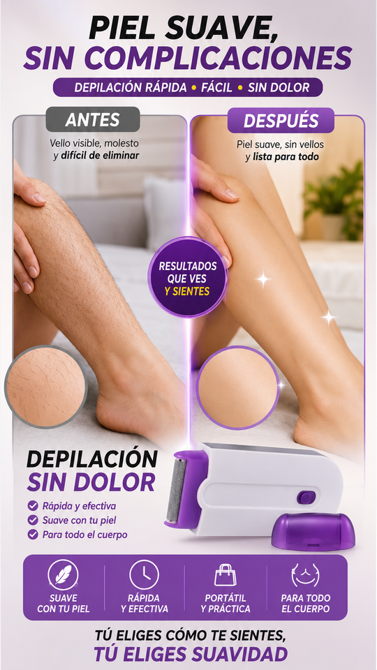 Nuevo Depiladora Compacta Íntima Masculina