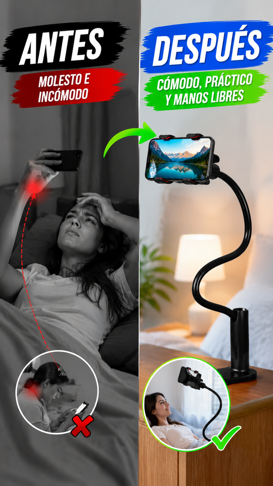 Nuevo Soporte Flexible para Móvil Cómodo