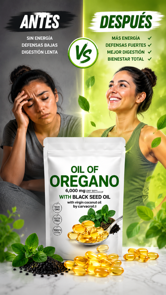 Nuevo Aceite de Orégano Puro Cuidado Diario