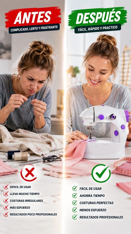 Nuevo Máquina de Coser Compacta Pro