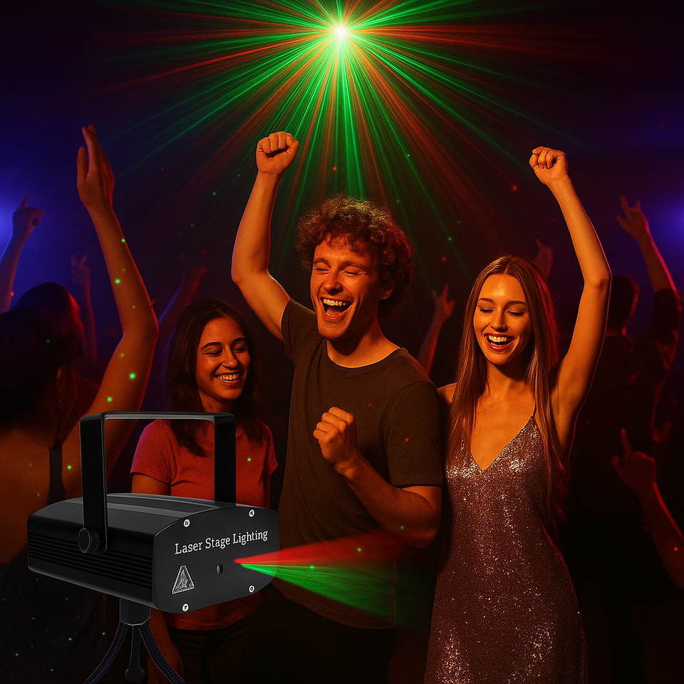 Nuevo Proyector de luces led para fiestas a control