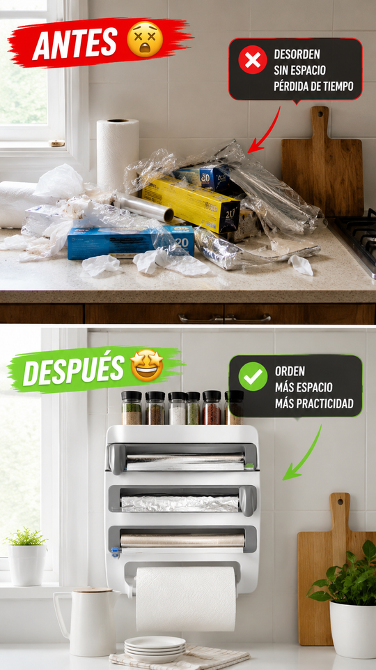 Nuevo Organizador Multiusos de Cocina Práctico