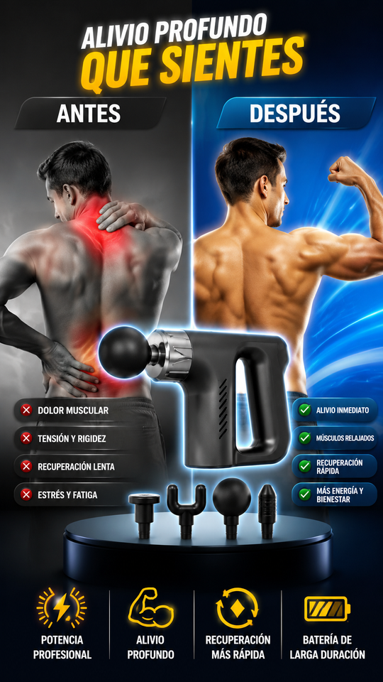 Nuevo Masajeador Portátil Potente para Hombro