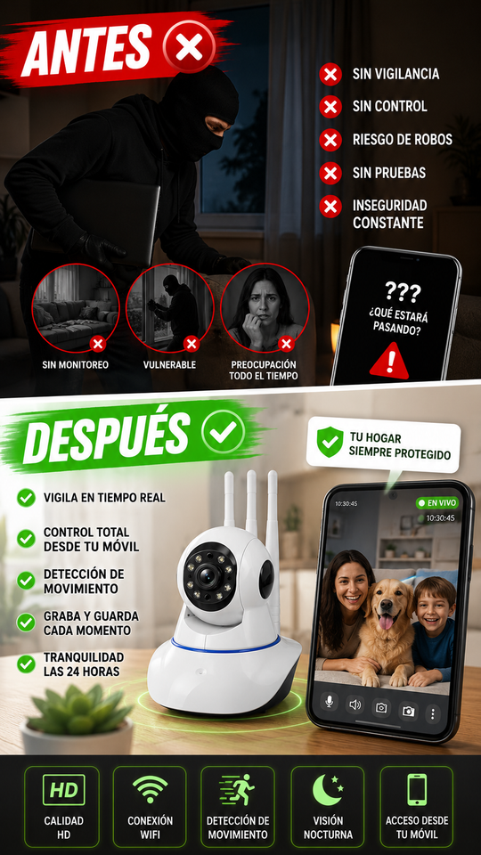Nueva Cámara Smart Vigilante