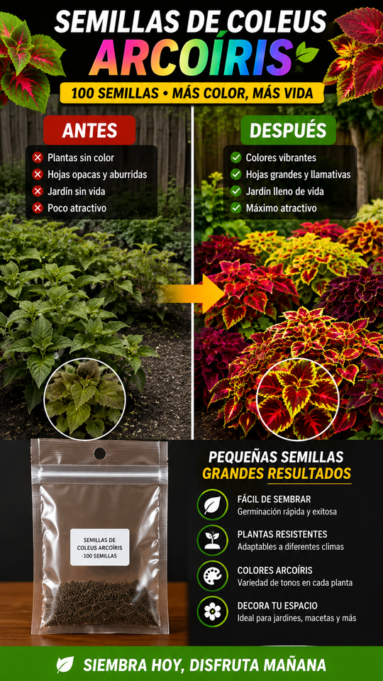 Nuevas Semillas De Coleus