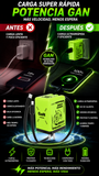 Nuevo Cubo Cargador Retráctil Pro GaN