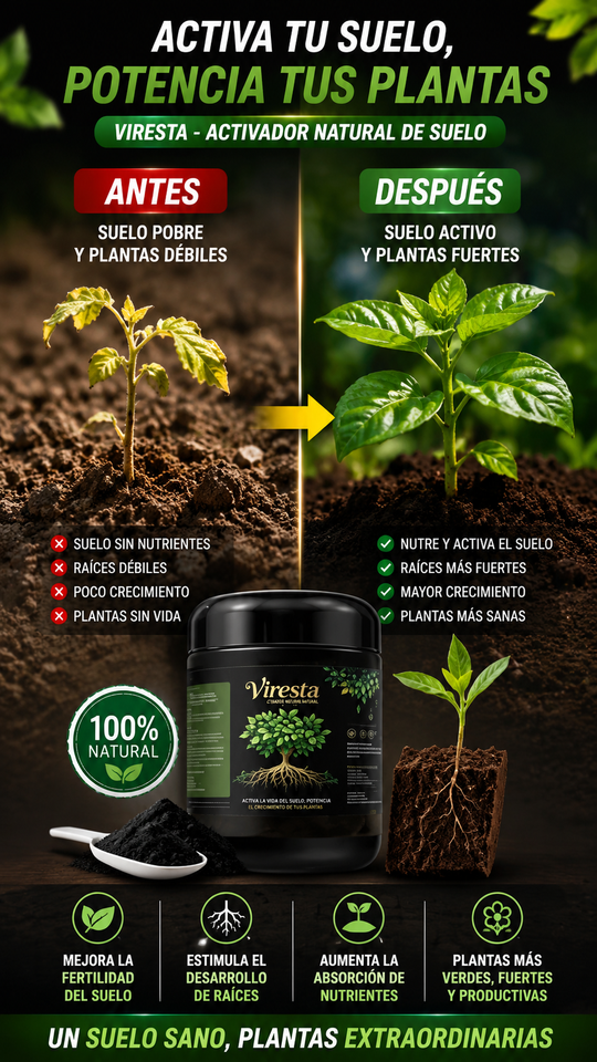 Nuevo Activador de Suelo Raíces Vivas