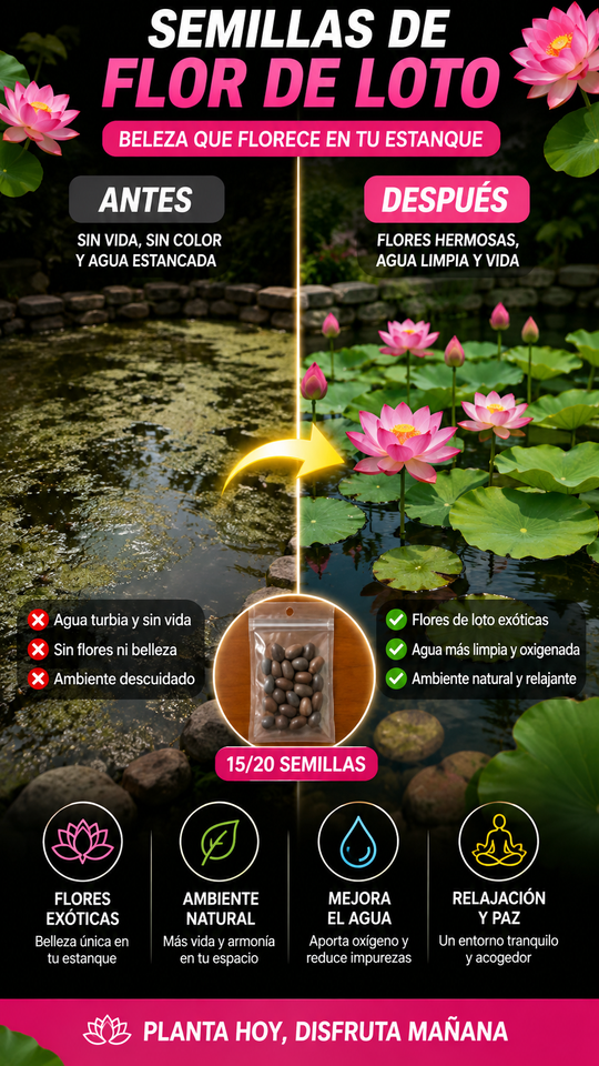 Nuevo Loto Seco Elegante para Decorar