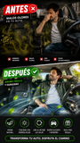 Nuevo Aromatizador Solar Giratorio para Auto