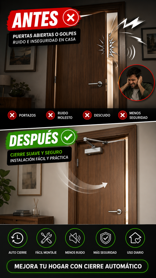 Nuevo Cierrapuertas Automático