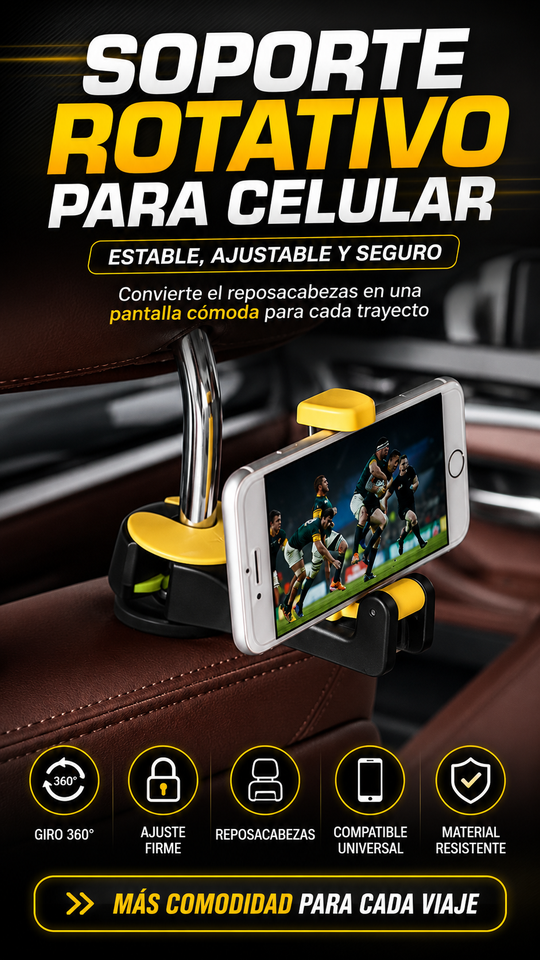 Nuevo Gancho Auto Multiuso