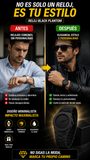 Nuevo Reloj Casual Negro Duradero Clásico
