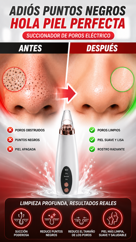 Nuevo Limpiador Facial Poro Profundo Pro