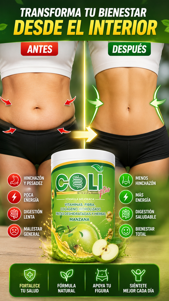 Nuevo Coli plus para Regeneración Intestinal