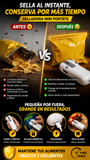 Nuevo Mini Selladora de Bolsas Portátil