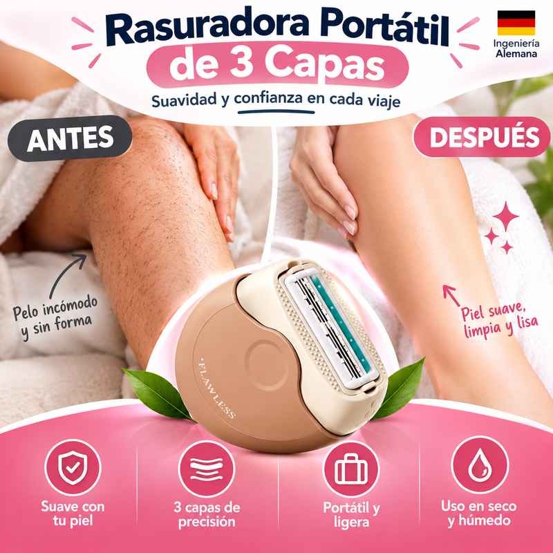 Nuevo Cuchillo de Afeitado Portátil Antideslizante