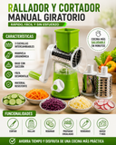 Nuevo Cortador Rotativo Multifunción de Cocina