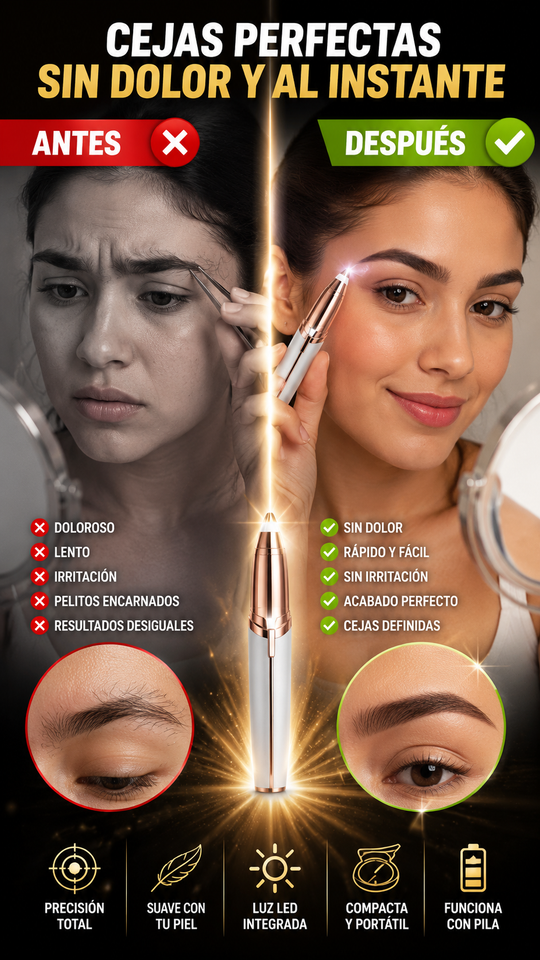 Nuevo Recortadora Facial Compacta y Precisa