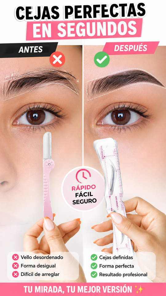 Nuevo Kit Plantillas para Cejas Perfectas