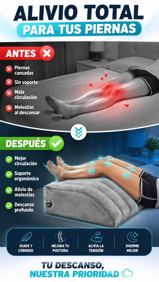 Nuevo Almohada elevadora inflable portátil para viaje