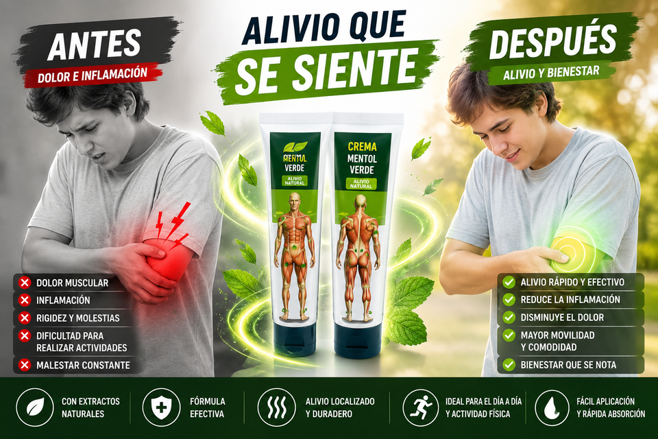 Nuevo Alivio Rápido Crema Analgésica Muscular