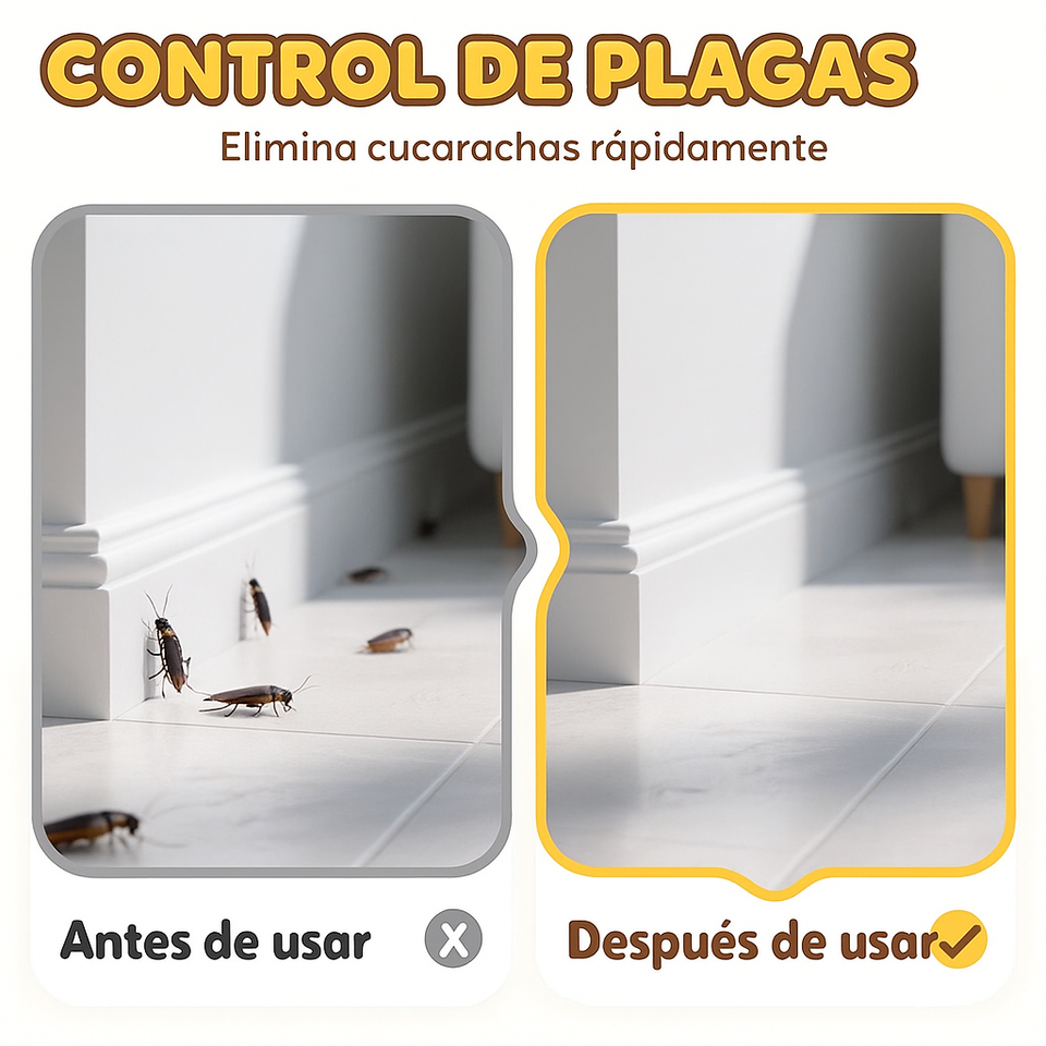 Nuevas Perlas Repelentes de Cucarachas