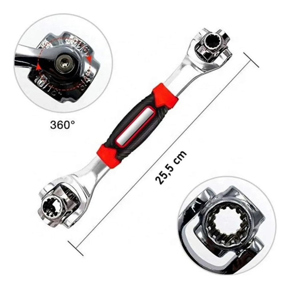 Llave universal 48 en 1