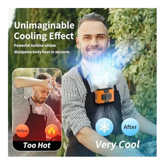 Ventilador de Cintura Portátil